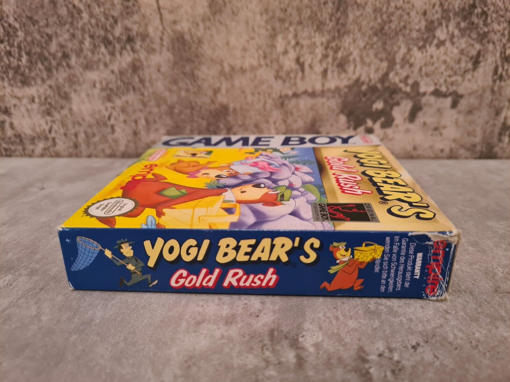 Nintendo Game Boy Classic Yogi Bear's Gold Rush mit OVP und Anleitung NOE - T-Retro-Games 