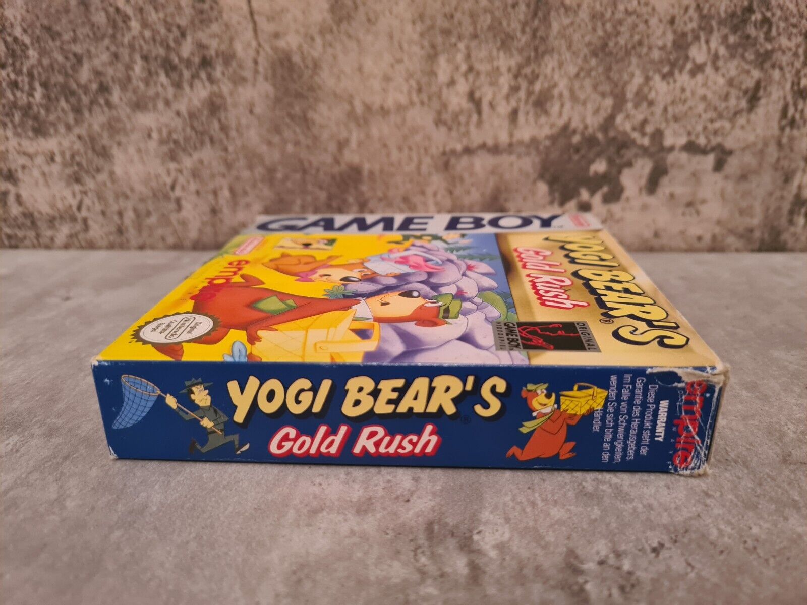 Nintendo Game Boy Classic Yogi Bear's Gold Rush mit OVP und Anleitung NOE - T-Retro-Games 