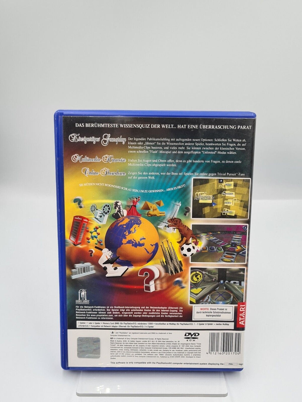 PS2 Playstation 2 Trivial Pursuit Unlimited mit OVP und Anleitung Deutsch - T-Retro-Games 