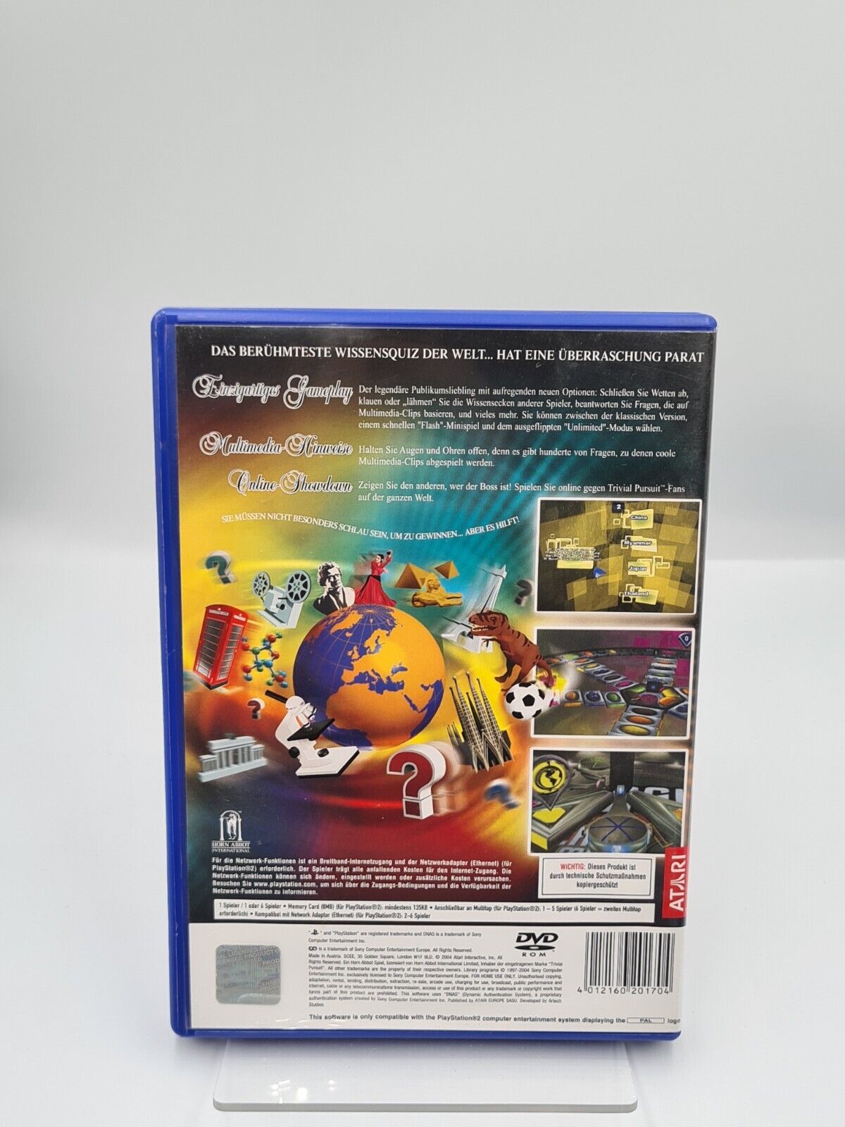 PS2 Playstation 2 Trivial Pursuit Unlimited mit OVP und Anleitung Deutsch - T-Retro-Games 