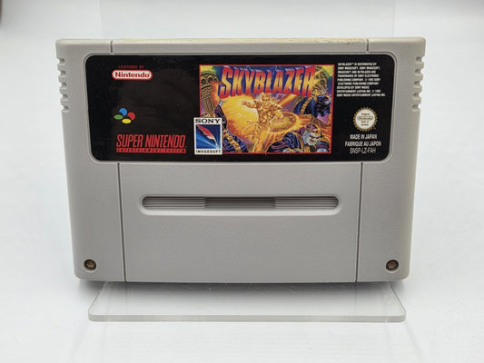 SNES Super Nintendo Skyblazer Modul FAH