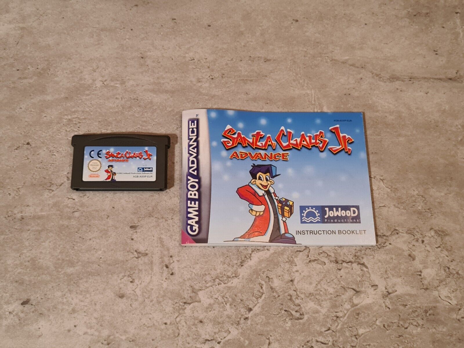 Nintendo Game Boy Advance Santa Claus Jr. Advance mit OVP und Anleitung EUR - T-Retro-Games 
