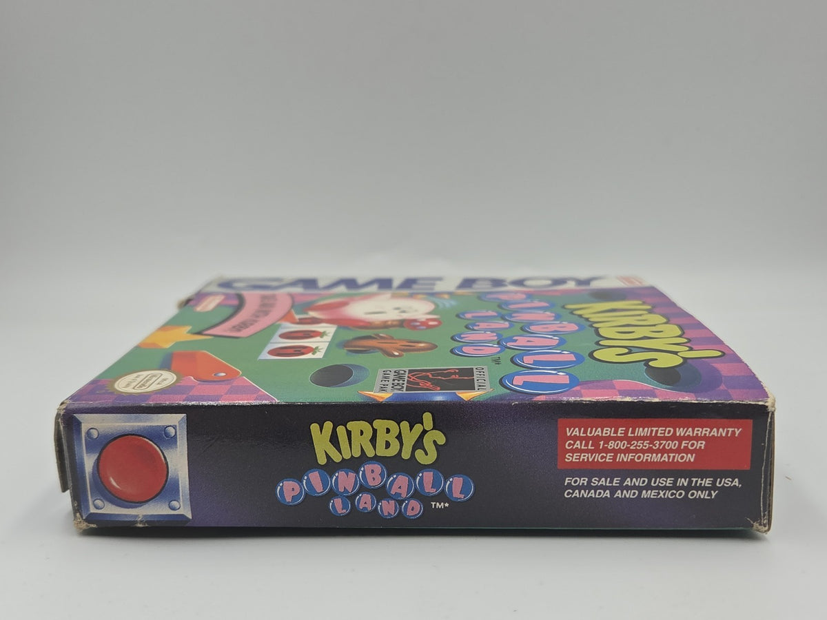 Nintendo Game Boy Classic Spiel Kirby's Pinball Land mit OVP und Anleitung USA