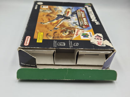 N64 Nintendo 64 Spiel Star Wars Rogue Squadron mit OVP und Anleitung NOE