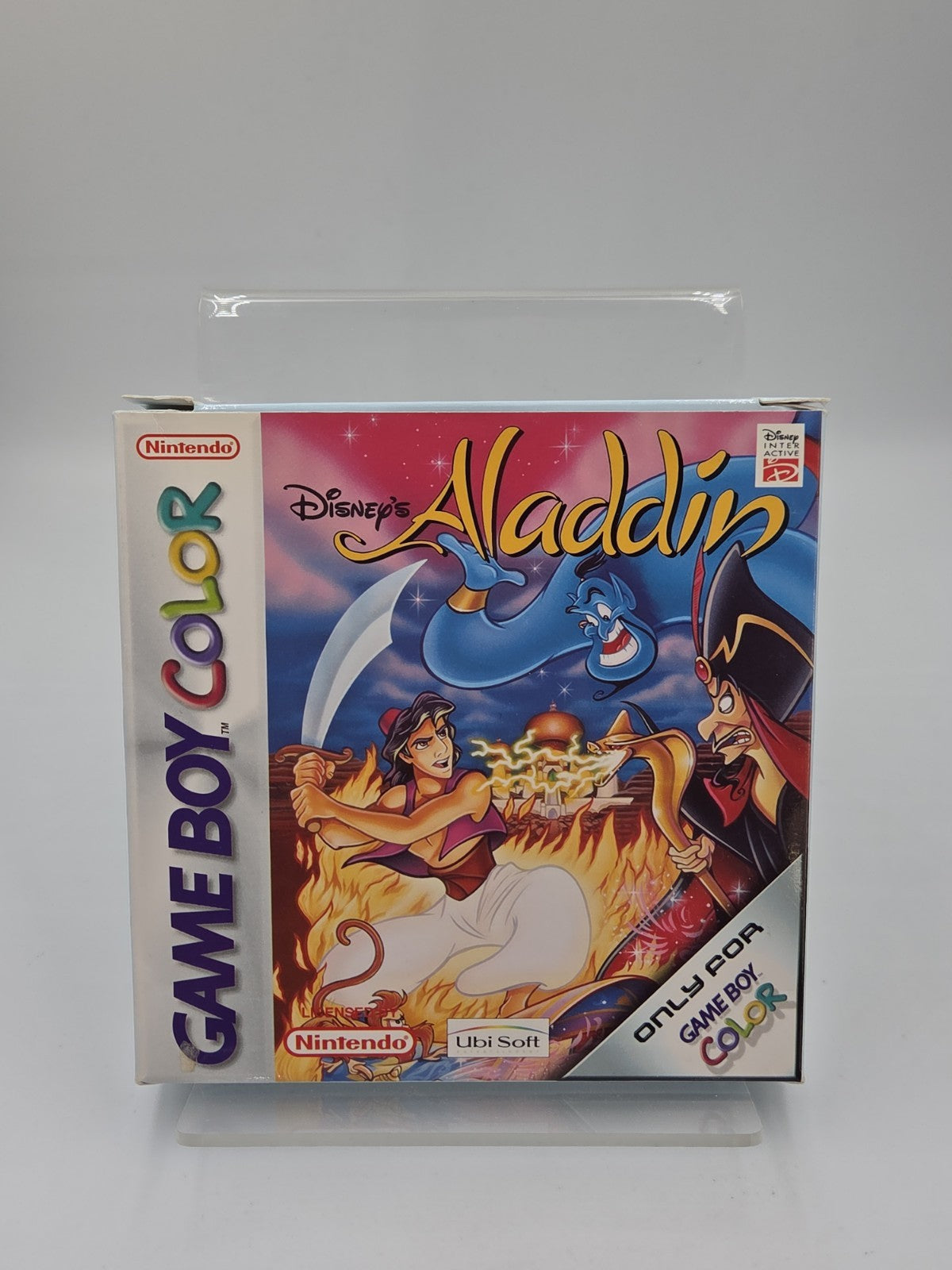 Nintendo Game Boy Color Spiel Disney's Aladdin mit OVP und Anleitung EUR