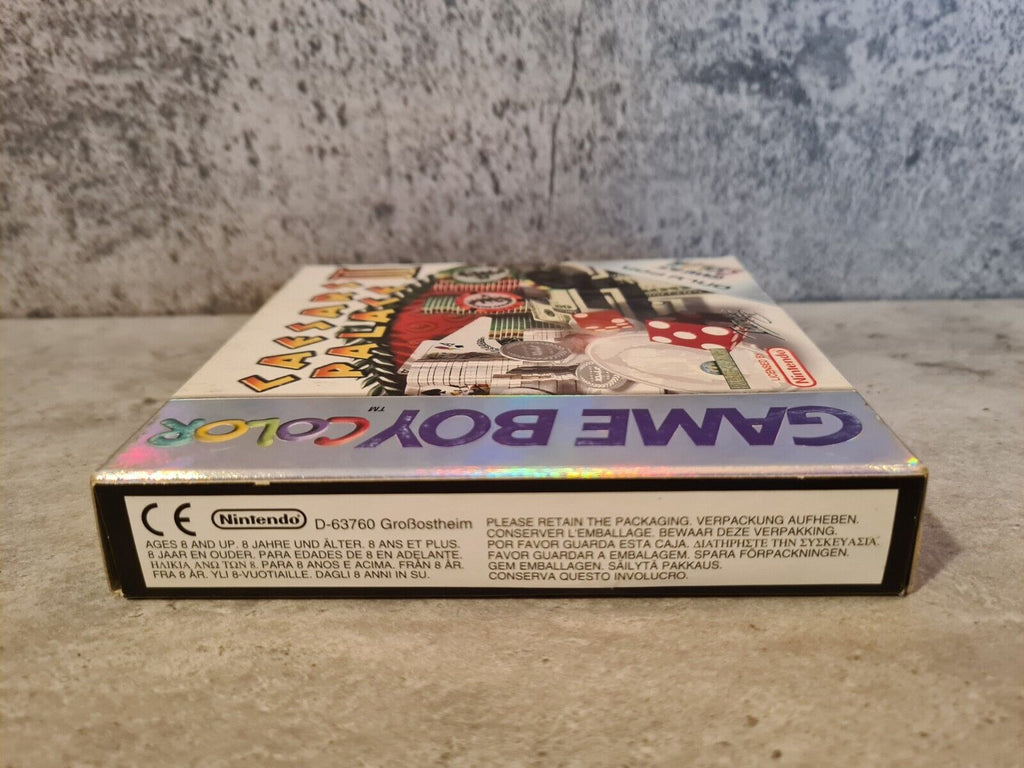 Nintendo Gameboy Color Caesars Palace II mit OVP und Anleitung EUR - T-Retro-Games 