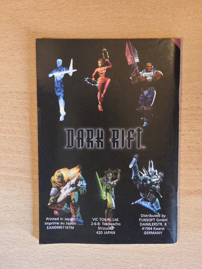 N64 Nintendo 64 Dark Rift Spielanleitung EUR