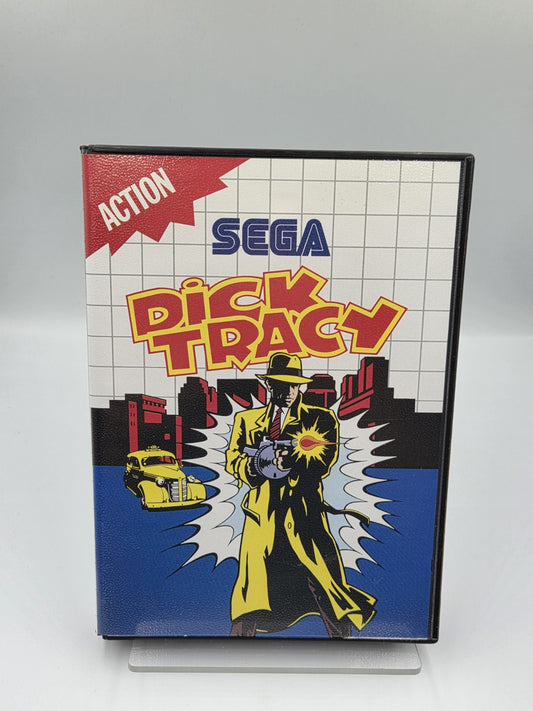 Sega Master System Dick Tracy mit OVP und Anleitung Multilingual 