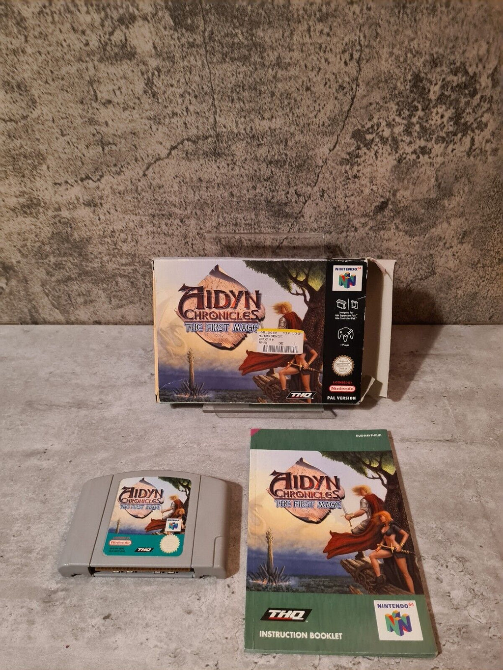 N64 Nintendo 64 Aidyn Chronicles The First Mage mit OVP und Anleitung EUR - T-Retro-Games 