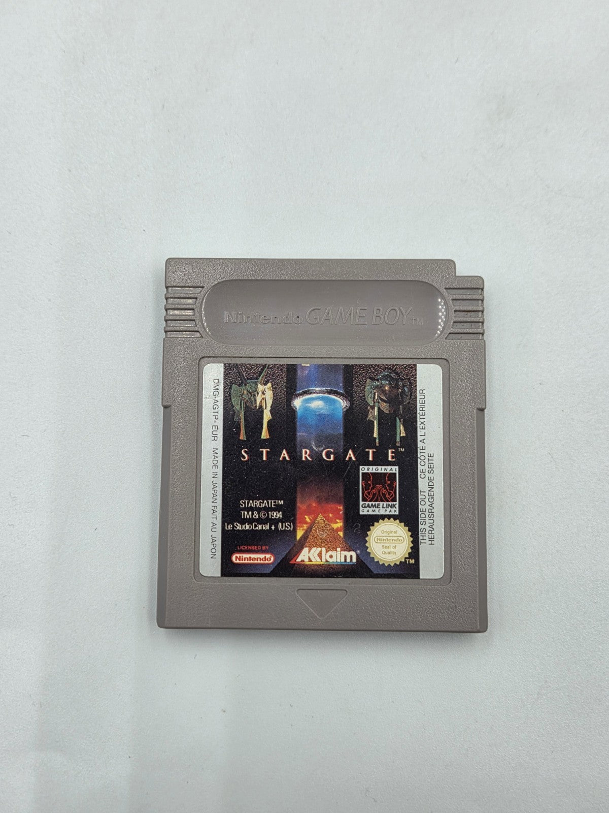 Nintendo Game Boy Classic Spiel Stargate Modul EUR