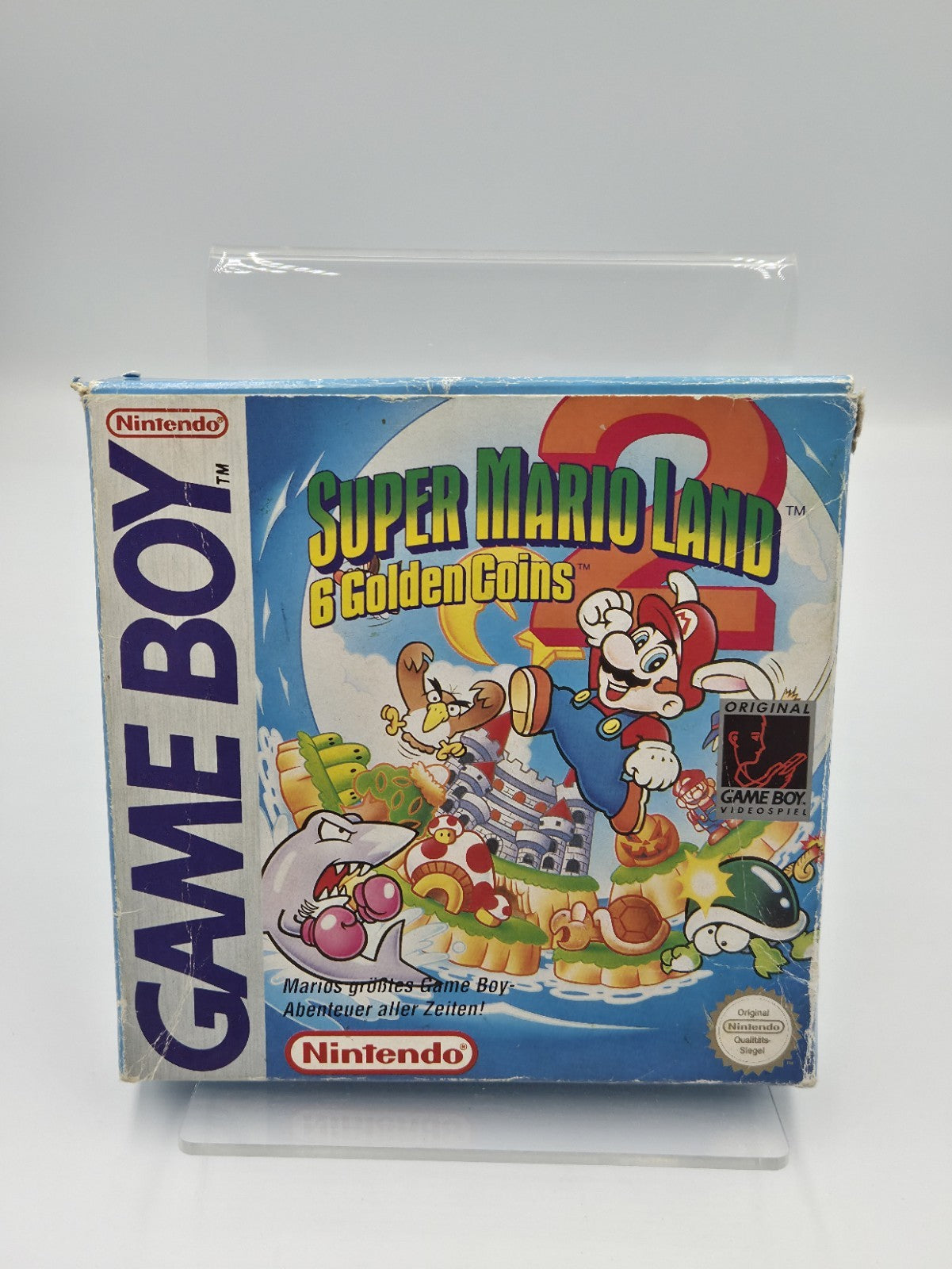 Nintendo Gameboy  Super Mario Land 2 : 6 Golden Coins mit OVP und Anleitung NOE