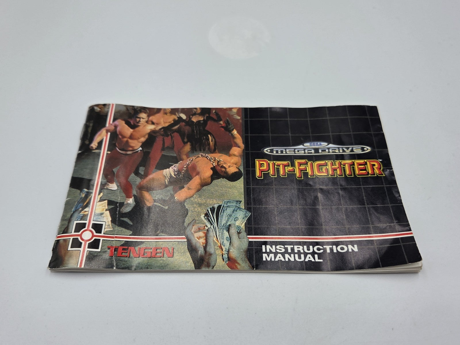 Sega Mega Drive Spiel Pit-Fighter mit OVP und Anleitung Multilingual 