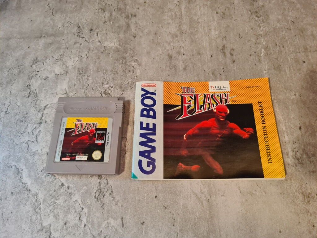 Nintendo Game Boy Classic The Flash mit OVP und Anleitung UKV - T-Retro-Games 
