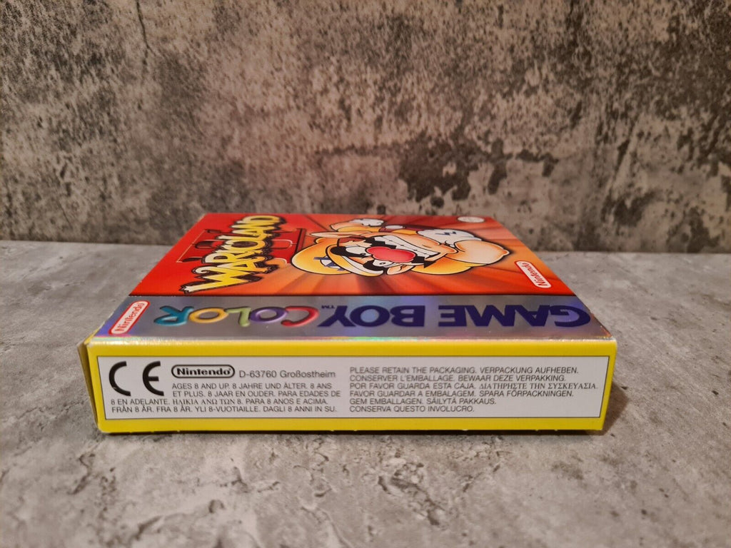 Gameboy Color Wario Land II mit OVP und Anleitung EUR - T-Retro-Games 
