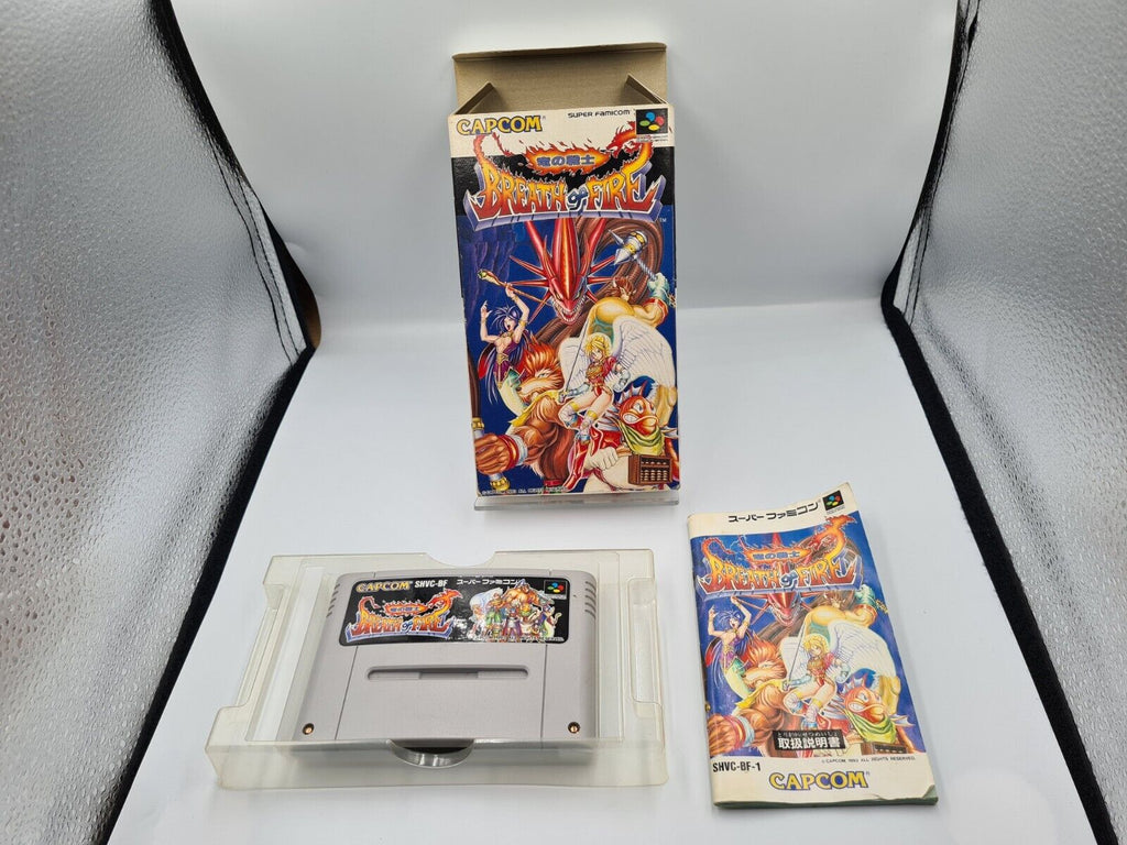 SFC Super Famicom Breath of Fire mit OVP und Anleitung Japan - T-Retro-Games 