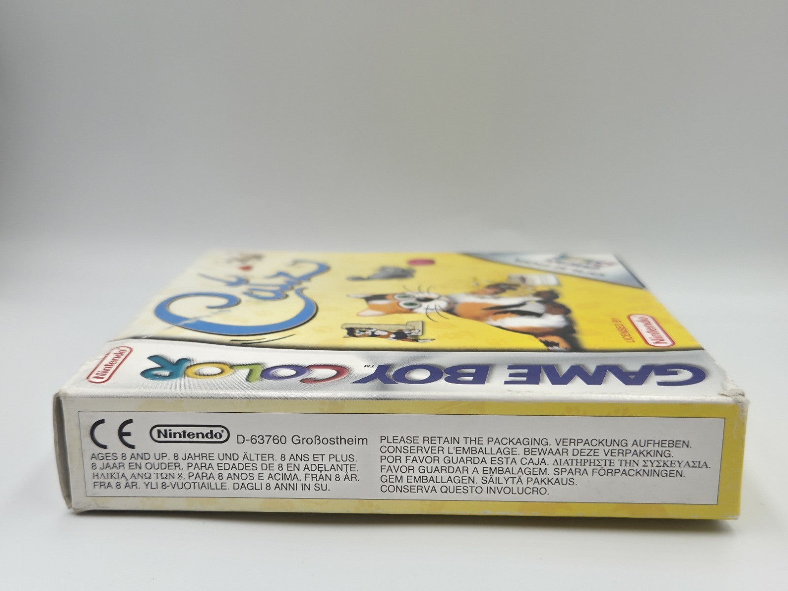 Nintendo Game Boy Color Catz mit OVP und Anleitung EUR