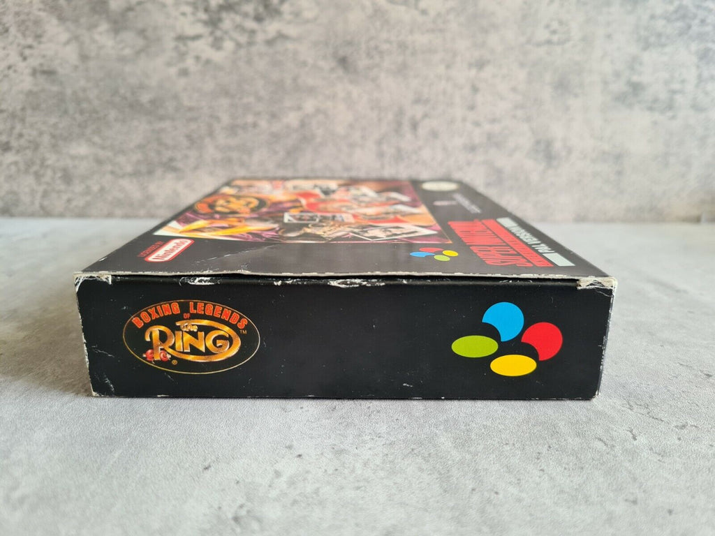 SNES Super Nintendo Boxing Legends of The Ring mit OVP und Anleitung UKV - T-Retro-Games 