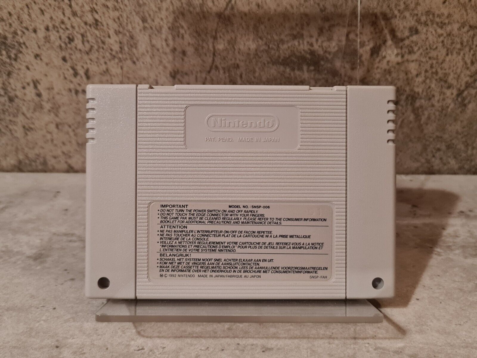 SNES Super Nintendo Hyper V-Ball FAH Modul - T-Retro-Games 