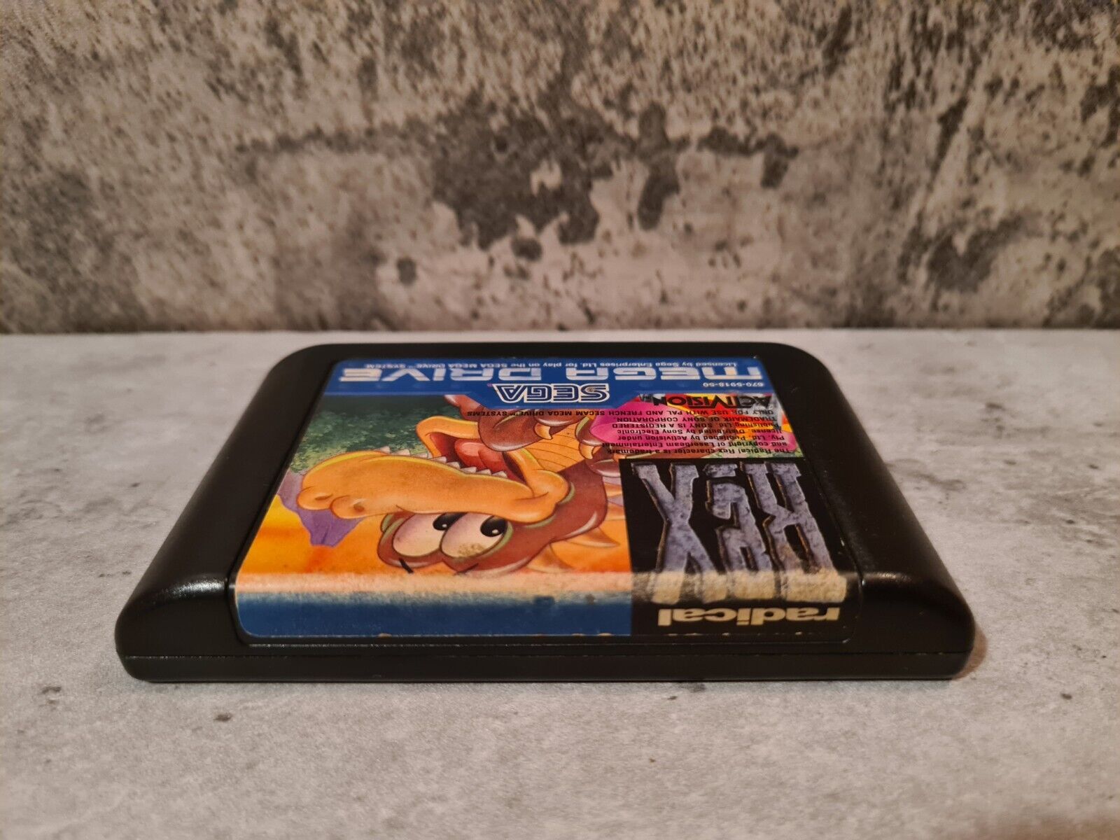 Sega Mega Drive Spiel Radical Rex mit OVP Multi Language - T-Retro-Games 
