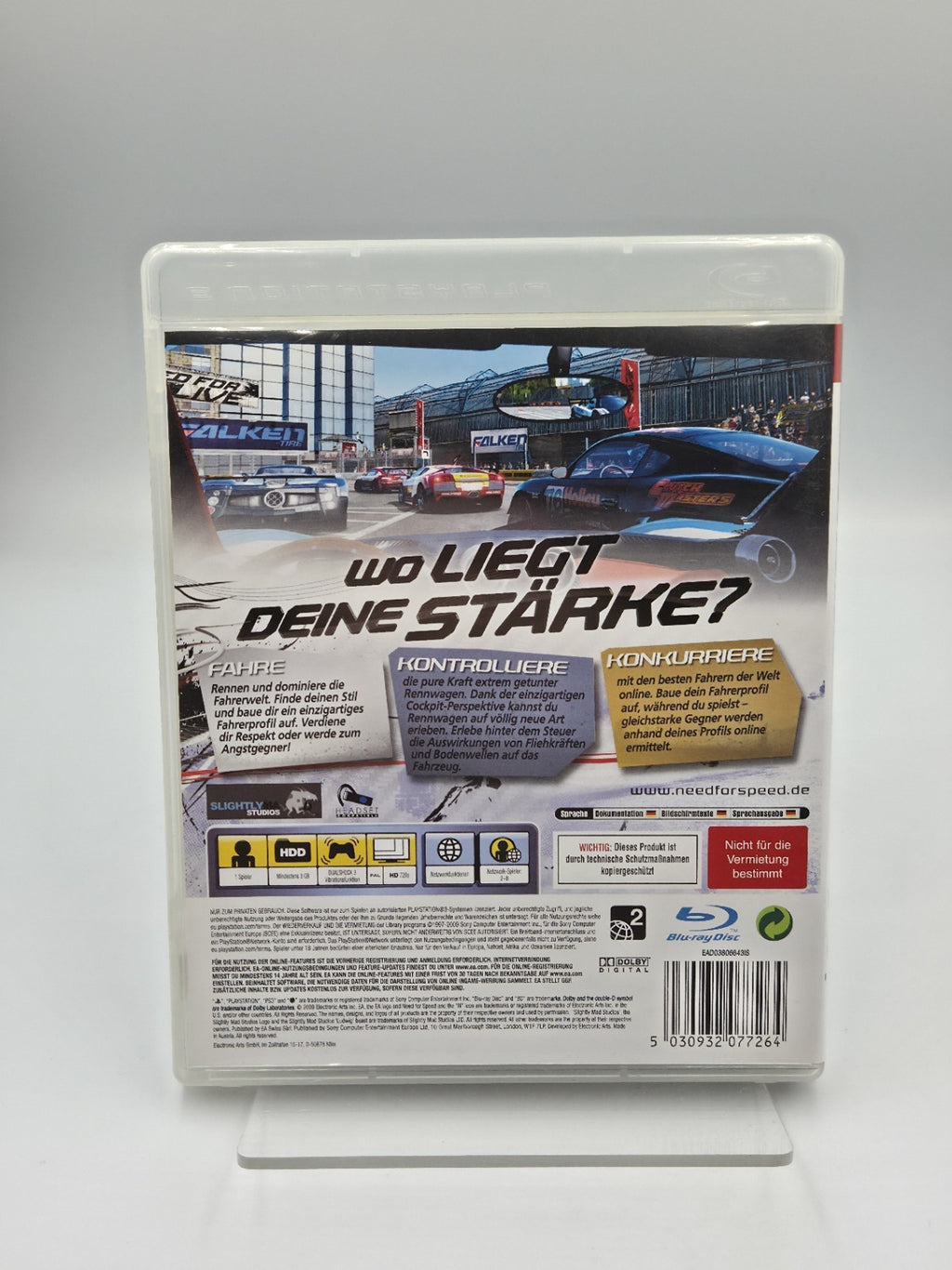 PS3 Playstation 3 Spiel Need For Speed Shift mit OVP und Anleitung Deutsch