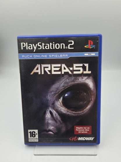 PS2 Playstation 2 Area 51 mit OVP und Anleitung Deutsch 