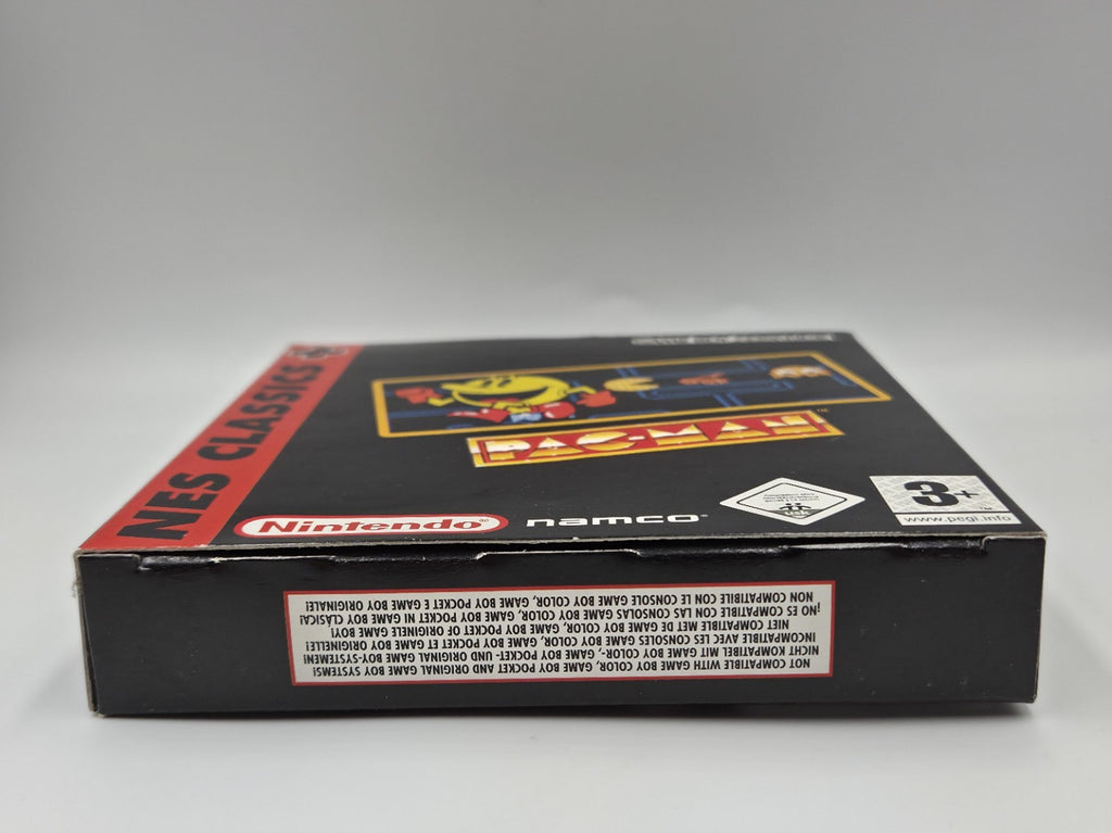 Nintendo Game Boy Advance Spiel Pac-Man NES Classics mit OVP und Anleitung EUR
