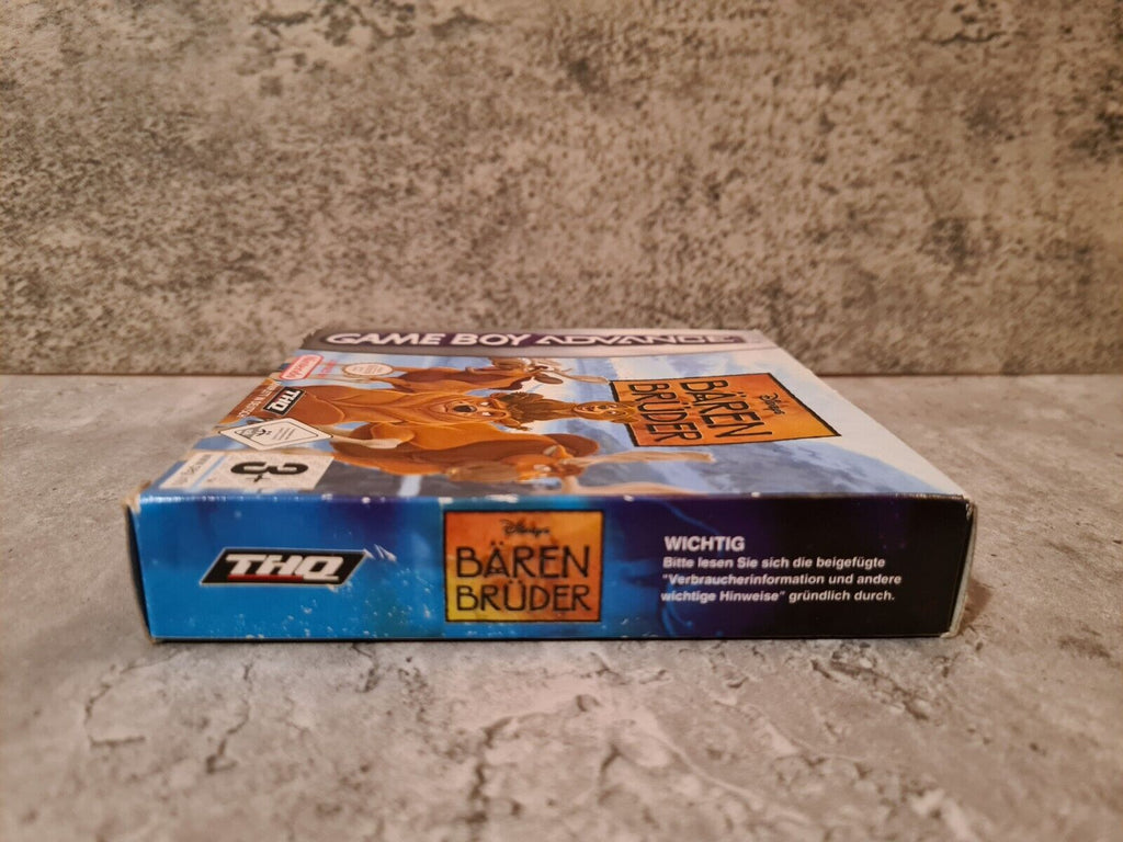 Nintendo Gameboy Advance Disney's Bären Brüder mit OVP und Anleitung NOE - T-Retro-Games 