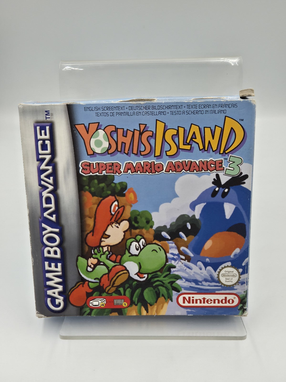 Game Boy Advance Yoshi's Island Super Mario Advance 3 mit OVP und Anleitung EUR