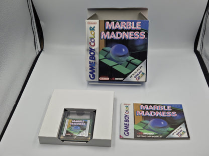Nintendo Game Boy Color Marble Madness mit OVP und Anleitung EUR