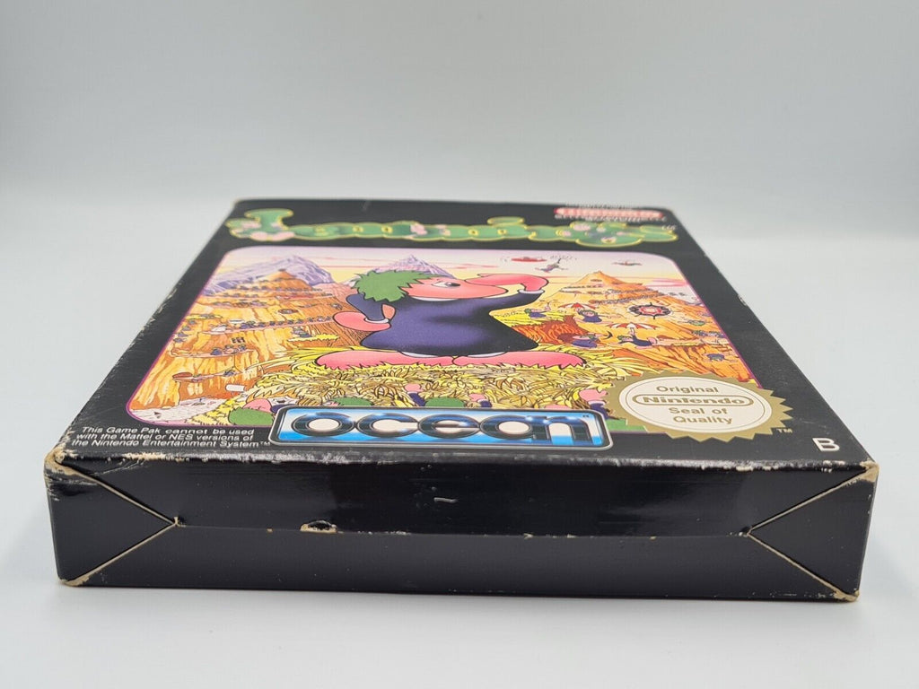Nintendo NES Lemmings mit OVP und Anleitung FRA - T-Retro-Games 