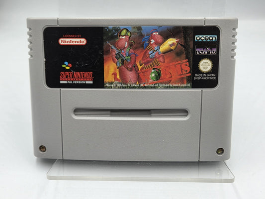 SNES Super Nintendo Worms Modul NOE