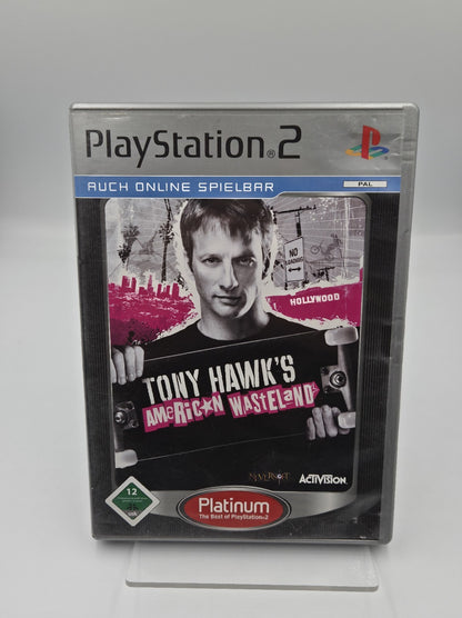 PS2 Playstation 2 Tony Hawk's American Wasteland mit OVP und Anleitung Deutsch
