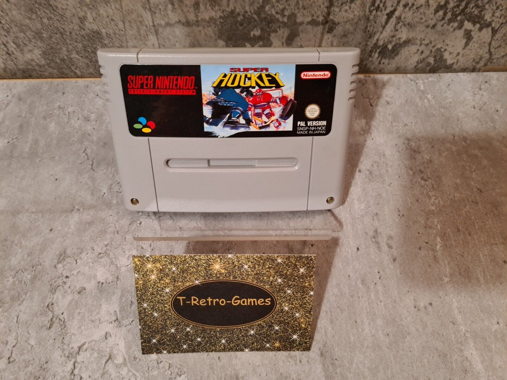 SNES Super Nintendo Super Hockey NOE Modul - T-Retro-Games 
