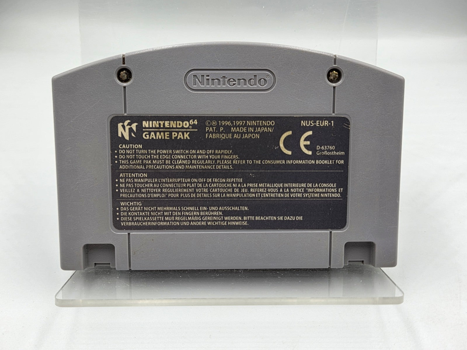 N64 Nintendo 64 Vigilante 8 UKV Modul