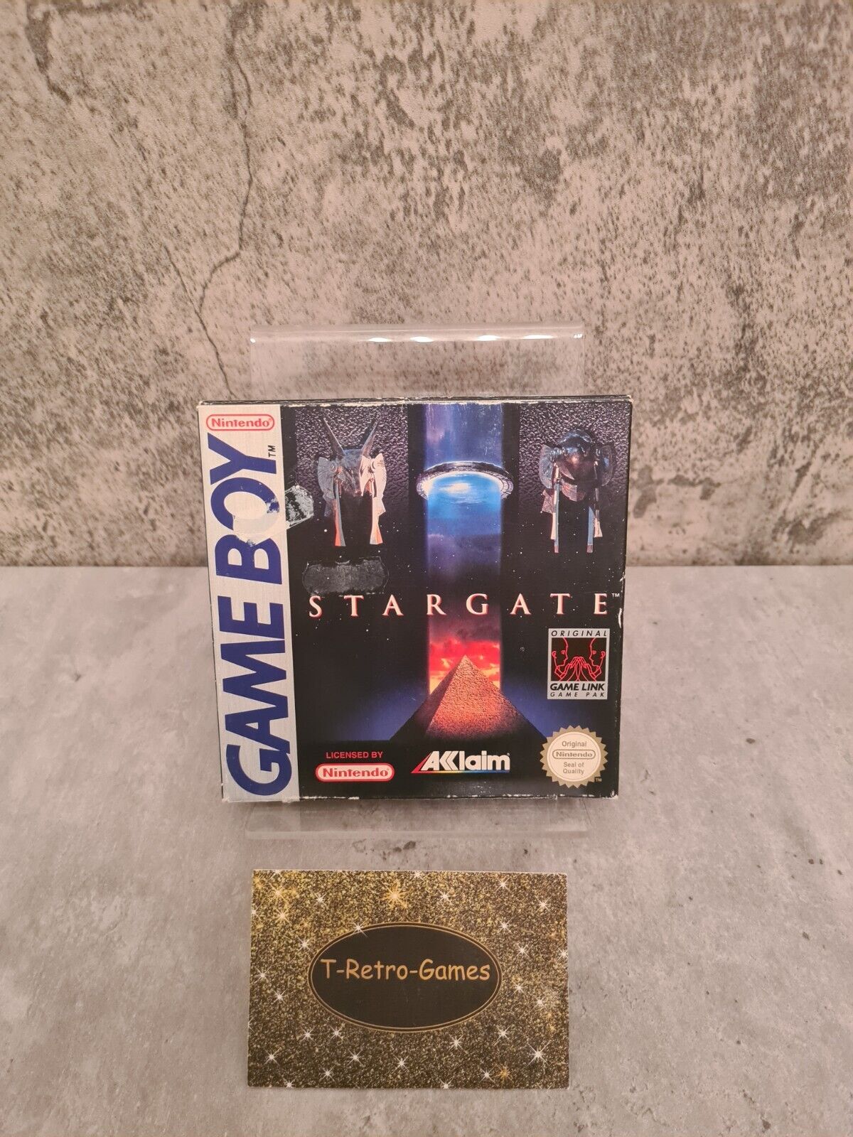 Nintendo Game Boy Classic Stargate mit OVP und Anleitung EUR - T-Retro-Games 