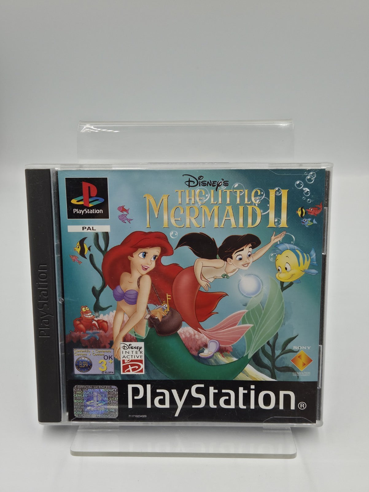 PS1 Playstation 1 Disney's The Little Mermaid II mit OVP und Anleitung 