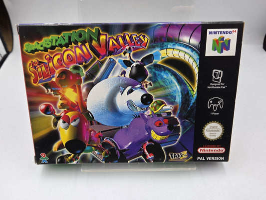 N64 Nintendo 64 Spacestation Silicon Valley mit OVP und Anleitung EUR