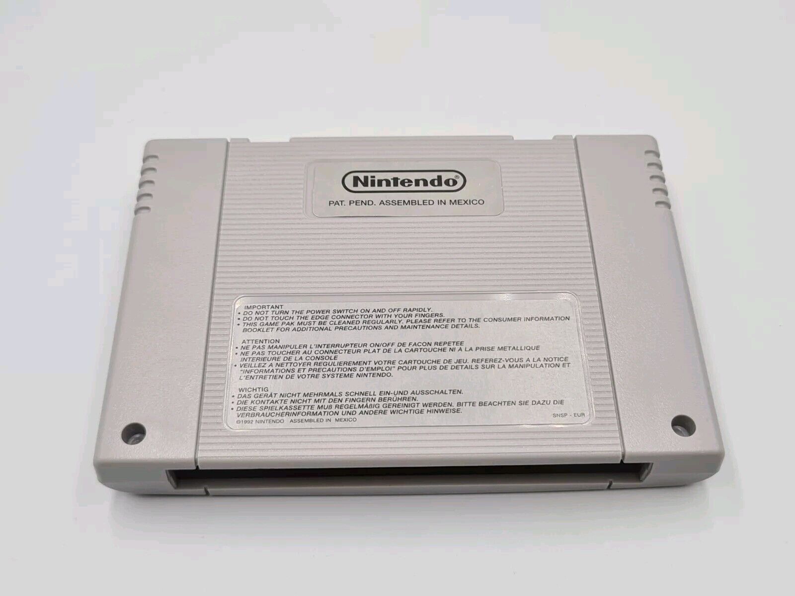 SNES Super Nintendo Ms. Pac-Man mit OVP und Anleitung EUR - T-Retro-Games 
