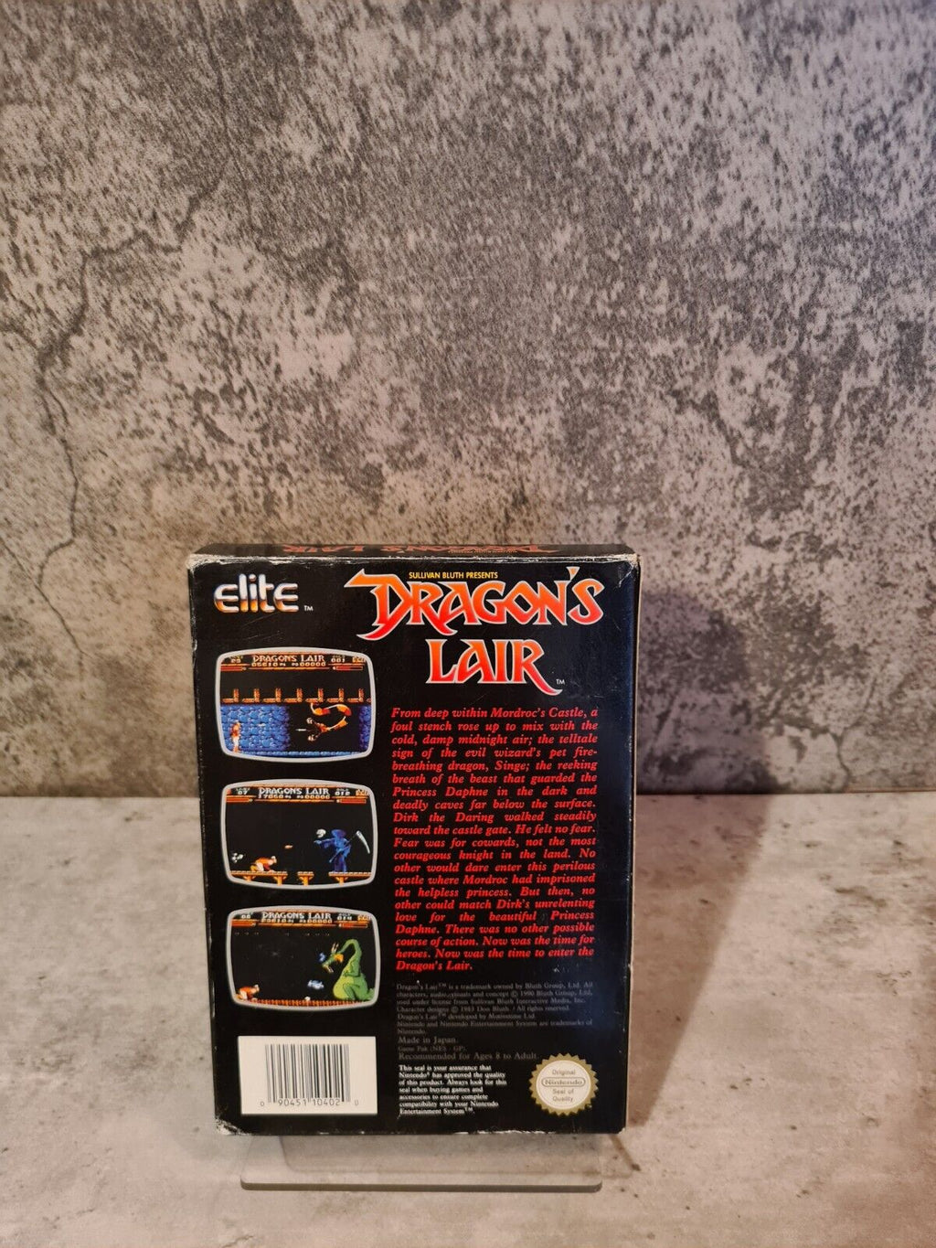 NES Dragon's Lair mit OVP und Anleitung SCN - T-Retro-Games 