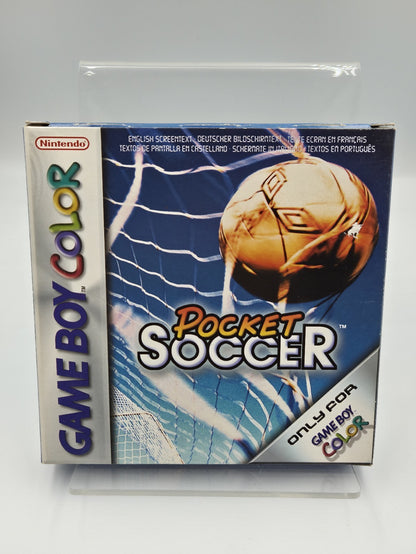 Nintendo Game Boy Color Pocket Soccer mit OVP und Anleitung EUR