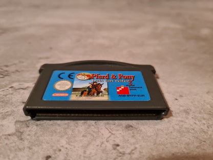 Nintendo Gameboy Advance Pferd & Pony Lass uns reiten 2 Modul EUR - T-Retro-Games 