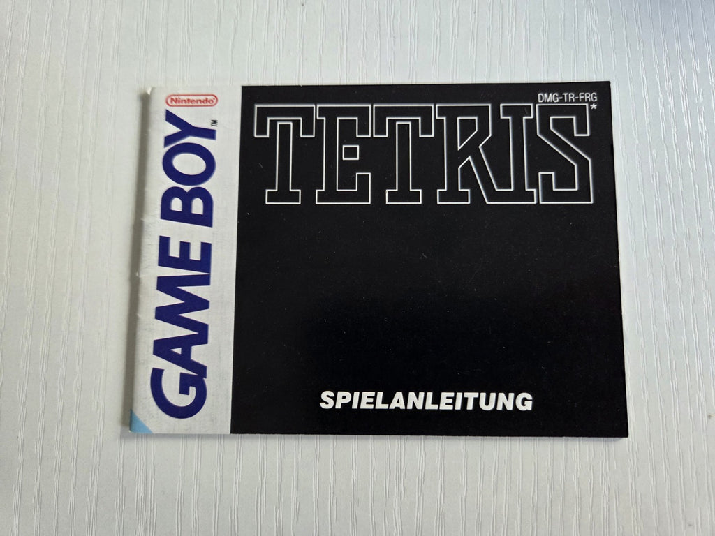 Nintendo Game Boy Classic Tetris Spielanleitung Instruction Booklet FRG