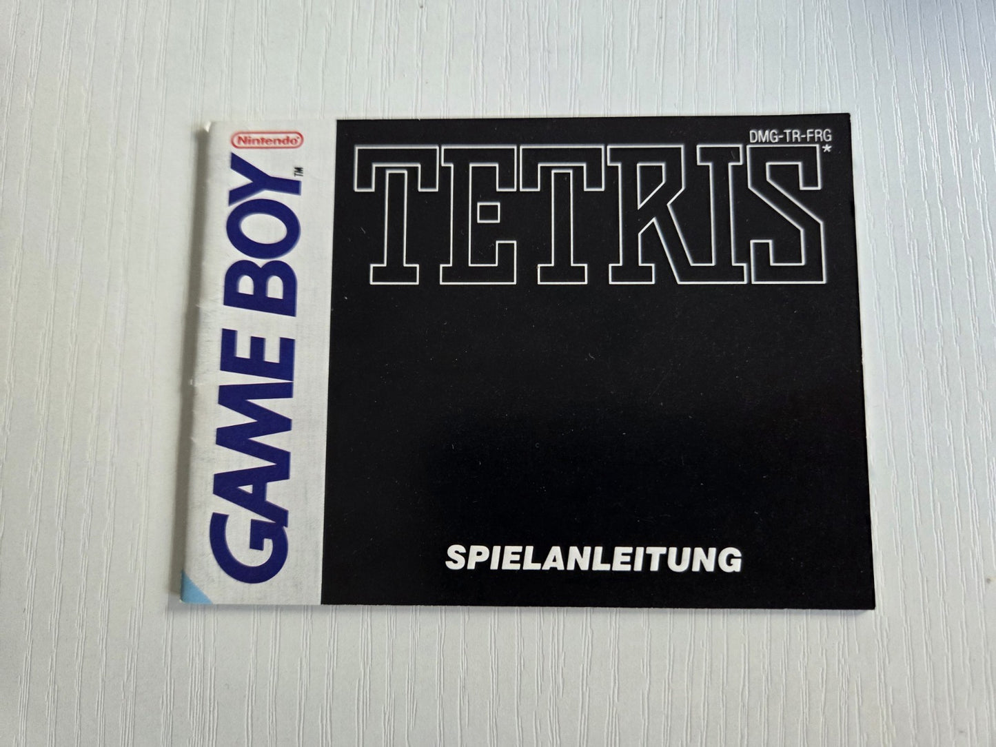 Nintendo Game Boy Classic Tetris Spielanleitung Instruction Booklet FRG