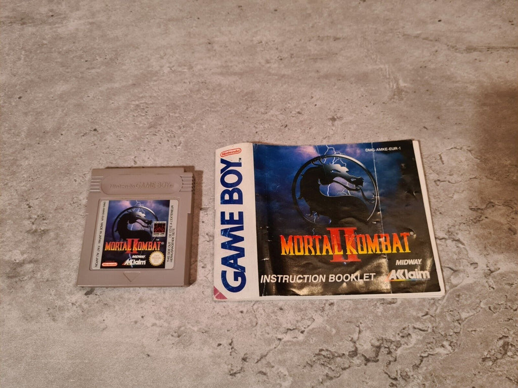 Nintendo Game Boy Mortal Kombat II mit OVP und Anleitung EUR - T-Retro-Games 