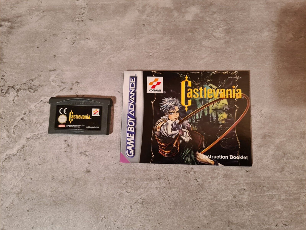 Nintendo Gameboy Advance Castlevania mit OVP und Anleitung EUR - T-Retro-Games 