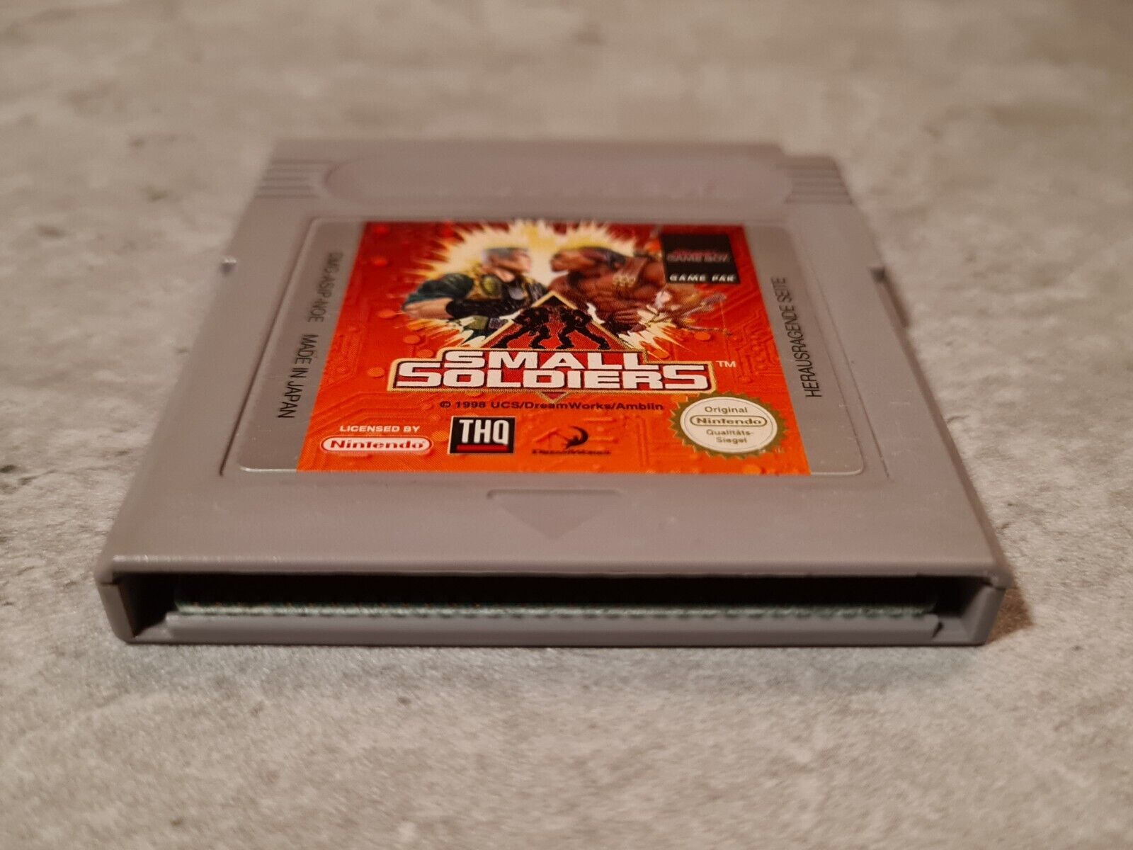 Nintendo Game Boy Classic Spiel Small Soldiers Modul NOE - T-Retro-Games 