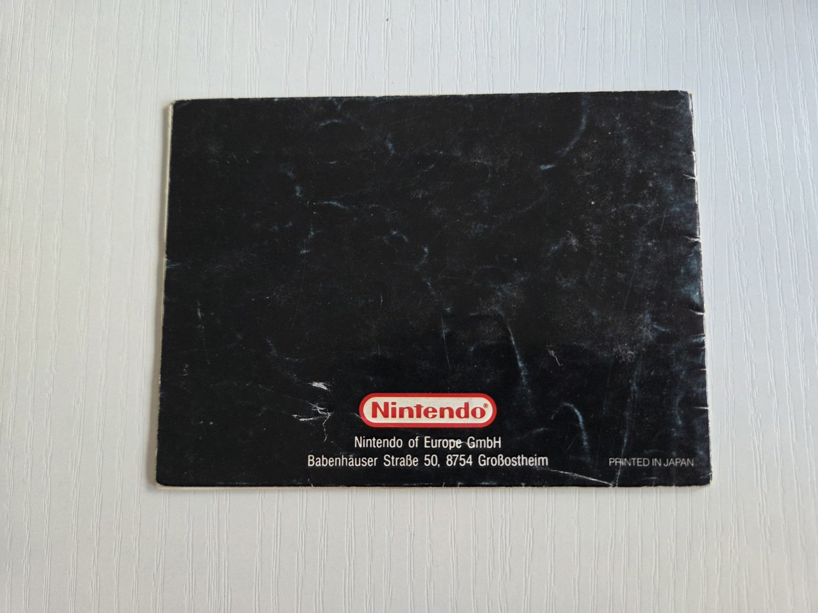 Nintendo Game Boy Classic SolarStriker Spielanleitung Instruction Booklet NOE