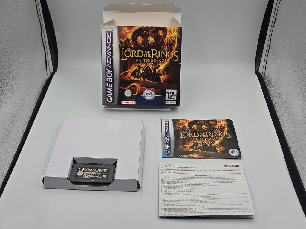 Game Boy Advance The Lord of The Rings The Third Age mit OVP und Anleitung HOL