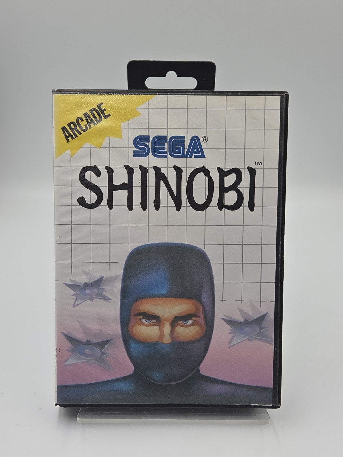 Sega Master System Spiel Shinobi mit OVP und Anleitung Multi Language 