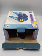 N64 Nintendo 64 Controller Clear Blue Joystick OVP EUR